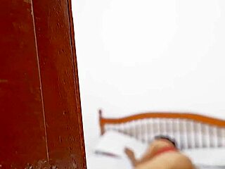 I got home and found the maid with her ass up!