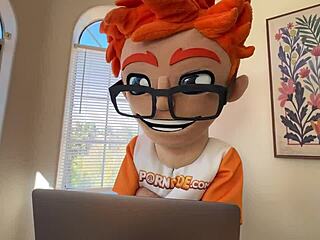 Brunette Mystic Christina Tongues Magic Balls at PornDudeCasting