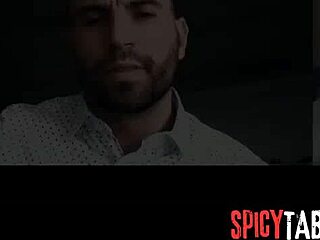 horny stepdaughter gets naughty on a video call with stepdad.