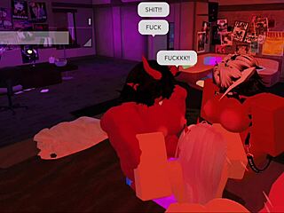 Watch these two futanari dominate a slut in a wild threesome with monster cocks!