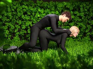 Op de Universiteit van Problemen 273 schitteren curvy meiden in wilde 3D outfits.