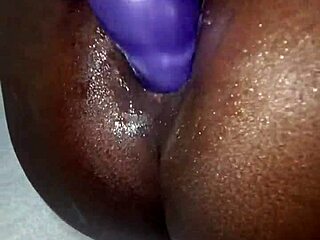 Smooth Anal Play Awaits This Black Solo Performer in Action.