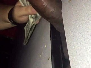 Thickdickbandit Slurps a Fat Monster Cock at the Gloryhole
