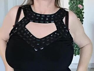 Hey stepson, look at my huge breasts, come closer now!