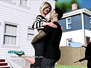 oh wow, intertwined 146 with curvy cutie in sexy 3d outfit!