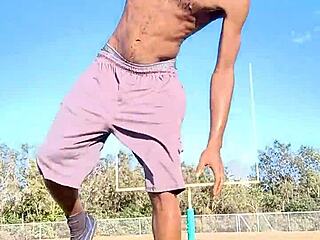 Hey, isn't this brunette fitness babe just the sexiest thing ever?