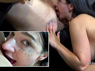 Hey, watch Lady Gang dive into hot rimming!