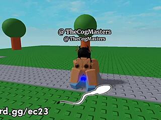 เฮ้ย อยากเห็นหญิง Roblox ขี่ควยแรงมั้ย?