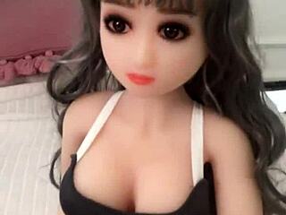 Я не могу насытиться своей 125см милой секс-куклой Харриет для быстрых трахов