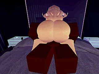 Yo, see this blonde bitch riding a massive bbc! 😈