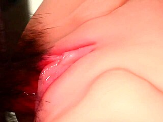 Close-up footage of intense fucking with cute real doll