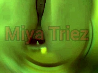 miya triez performs strip tease