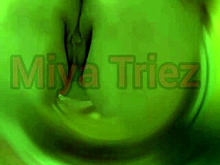 miya triez performs strip tease