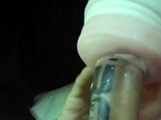 Solo masturbation session turns unexpectedly wild in private setting