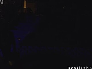 Muscular dude fucks blonde after blowjob!