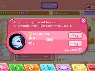 Søt anime-blondine på date i usensurert hentai-crush del 3