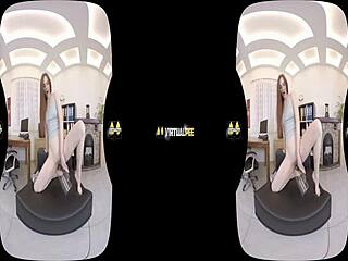 Damn, Virtualpee kinky redhead soaks her clothes in piss for wild fetish fun!