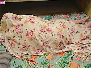 So, this couple got caught banging under sheets, all anal action