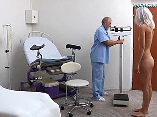 Yo, Barbara's 24 and getting a wild gyno exam!