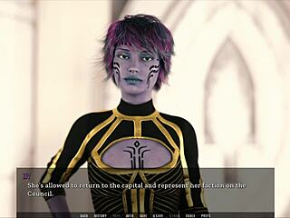 Tales from the Unending Void 166 shows curvy babe riding huge monster cock. Her fat curves bounce with every thrust.