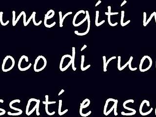 Roleplay Dominazione Femminile Italiano Ep1 with European Mistress Face Sitting