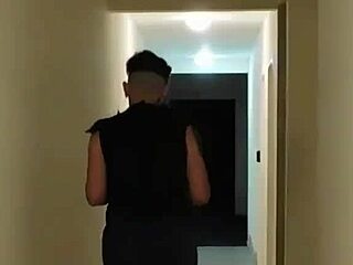 Back from Vacation, Friend Shows Us His Street Prostitute Getting Nailed