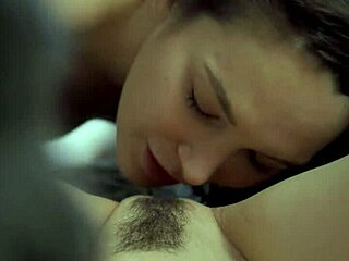 I watched busty brunette Olive Glass eat Katrina Colt's juicy pussy with a strapon till she came!