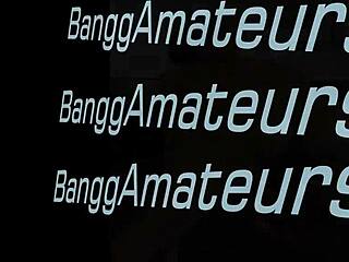 AlanaTulipsBangGamateurs-2 Shows Wild Ebony Striptease Action