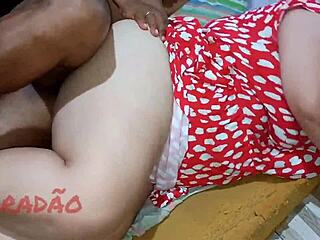 Rough Anal Creampie and Deepthroat in Sideways Ass Action