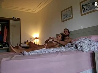 smoking with hubby while making sweet love, ana rothbard gets juicy in gym session. pure amateur vibes.