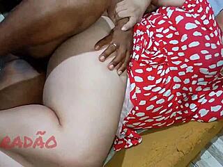 Rough Anal Creampie and Deepthroat in Sideways Ass Action