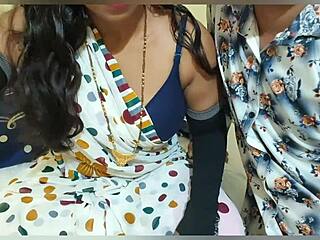 Indian Wife in Sari: Desi Romance Turns into Hot Homemade Sex