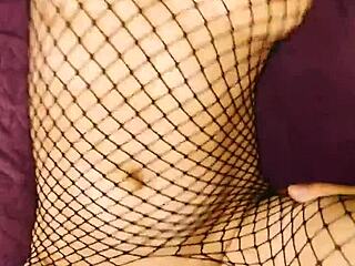 Used Her Rough in Stockings with Every Hole Stretched by Monster Cock