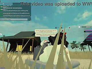 Big Ass Rides Hard in Roblox Porn 112