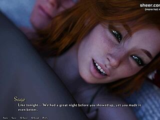 Hej, poglej to veliko prsi rdečelaska najstnica 18+ v vročem 3D igralnem seksu z tesno pičko