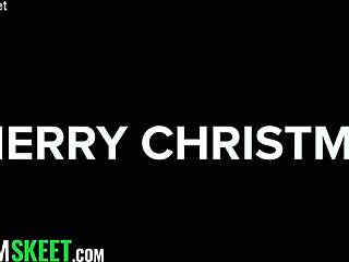 if he decorates, he grabs stepsister's christmas surprise