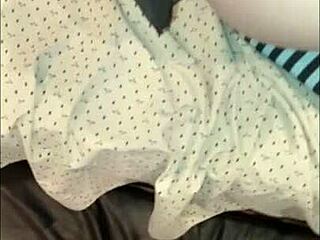 brunette latina moans loud during exotic anal roleplay