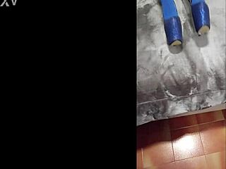 milf with perfect body, pantyhose, and eight-inch heels, damn!