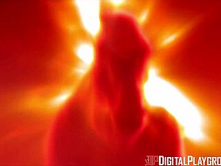 digitalplayground showcases hot chicks with big fangs in wild anime scene