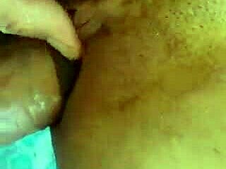 Latina model Omy screams during intense big cock orgasm.