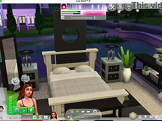 sexy redhead cheating with newlywed in sims 4, oh snap! 😲