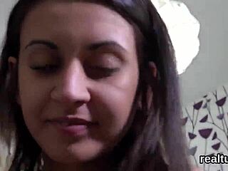 glamorous czech cutie teased at supermarket then banged pov 😍