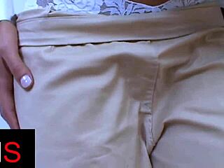 stunning brunette teen pounded hard with facial cum