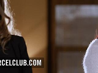 Dorothy Black Wields Strap-On with Redhead Paula Shy