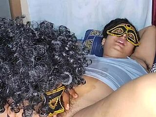 Desi cute Alisha Bhabhi gets her curvy pussy licked good