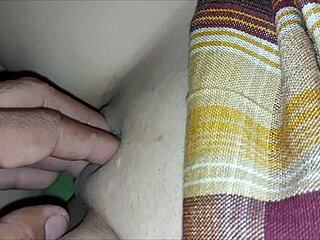 Real student sneaks banging at night with pervert stepdad! Shocking innocent hijastra used as cum bag.