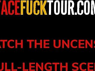 Cute Tiny Latina Handles Massive Cock in Deep Throat