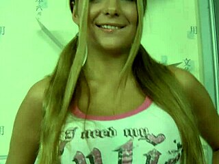 Wow, this lovely blonde teen sucks cock like a pro! 😍