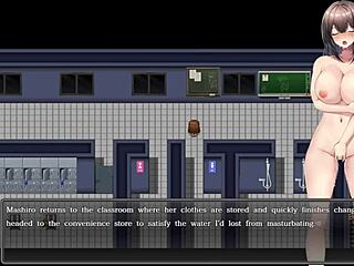 嘿，想看这个动漫女孩在公共场合自慰吗？