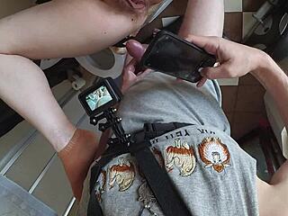 omg, this hairy pussy pov fuck behind the scenes is insane! 😍